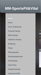 Mobile Screenshot of mm-sports.de